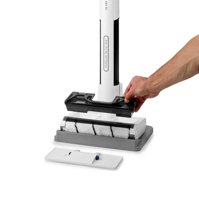 High Speed Wet Mop Cordless Floor Cleaner Lightweight Multi-Surface Hard Floors Cleaning